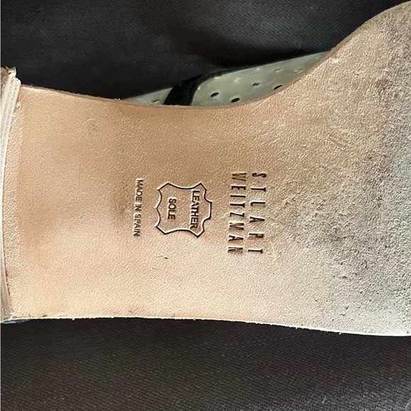 Stuart Weitzman Black and Transparent Loafers - Picture 4 of 4